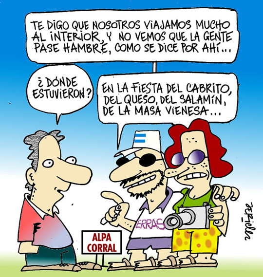 Humor Jericles Alpa Corral Turista Gastronomico