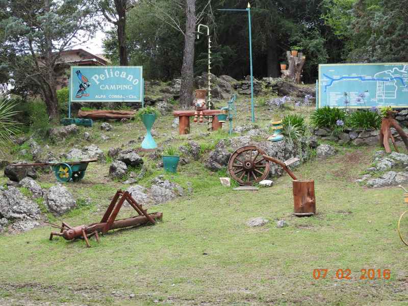 Camping El Pelicano Alpa Corral Ingreso