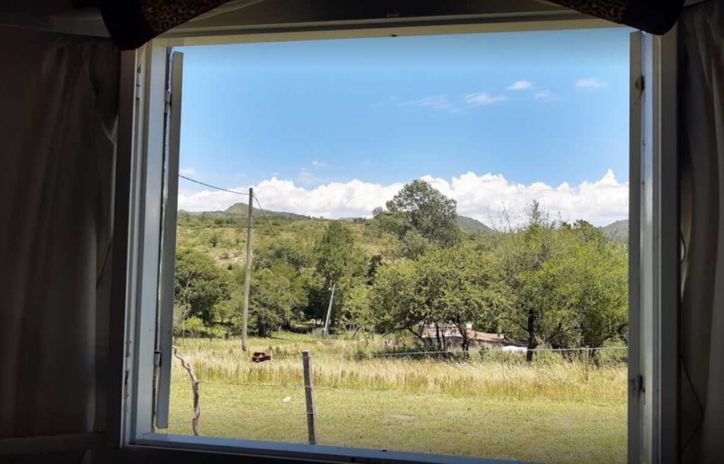 cabanas siempre verde alpa corral vista desde ventana cabanas siempre verde alpa corral vista desde ventana