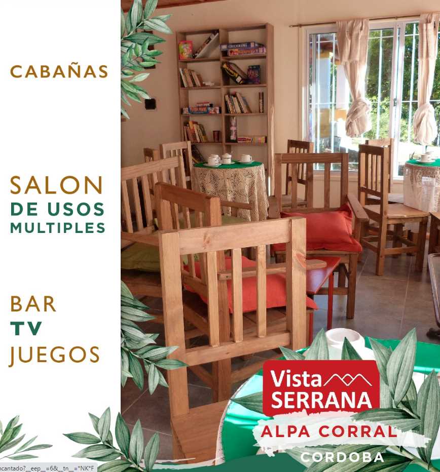 cabanas vista serrana alpa corral SUM cabanas vista serrana alpa corral SUM
